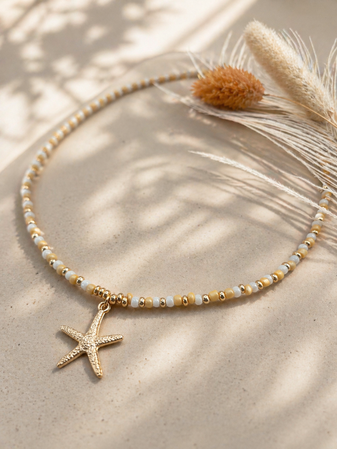 Laatste item🔥 - Zomerse ketting met zeester – 47 cm – beach vibe
