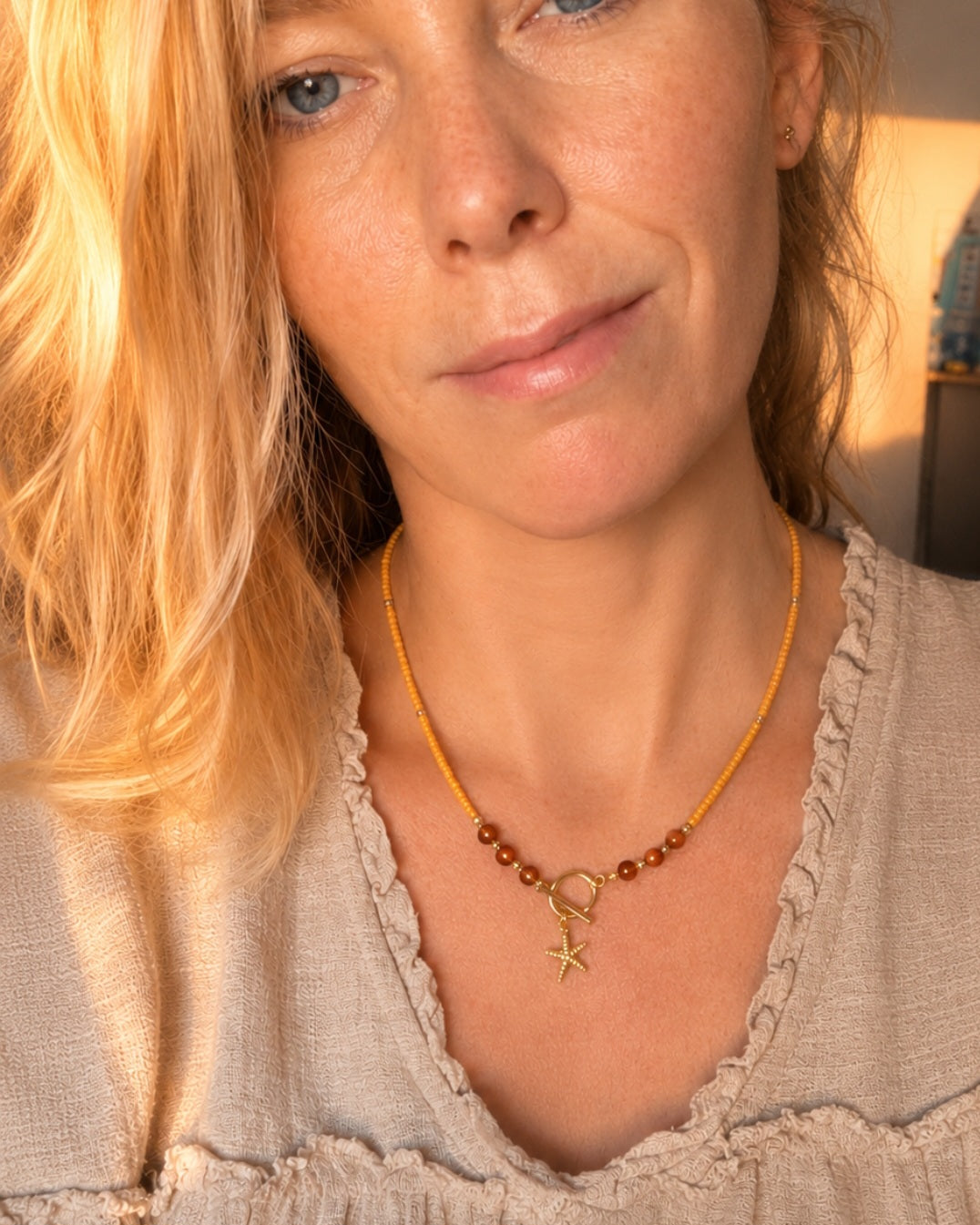 Sunset Star ketting ✨